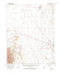 Lone Mtn 1961 topographic map thumbnail