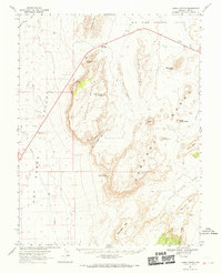 Lunar Crater 1967 topographic map thumbnail