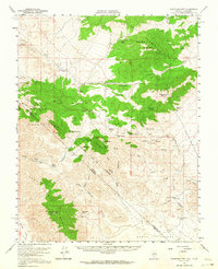 Magruder Mtn 1957 topographic map thumbnail