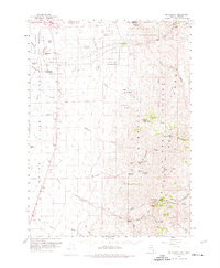 McDermitt 1959 topographic map thumbnail