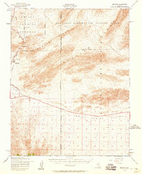 Mercury 1952 topographic map thumbnail