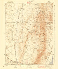 Mineral Hill 1943 topographic map thumbnail