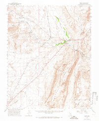 Moapa 1958 topographic map preview