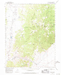 Morey Peak 1968 topographic map thumbnail