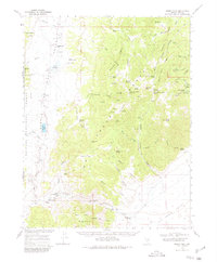 Morey Peak 1968 topographic map thumbnail