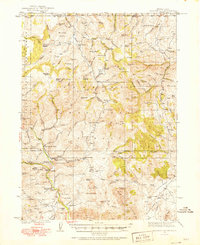 Mountain City 1936 topographic map thumbnail