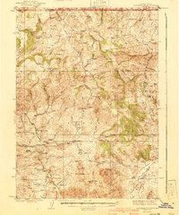 Mountain City 1940 topographic map thumbnail