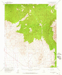 Mountain Springs 1957 topographic map thumbnail