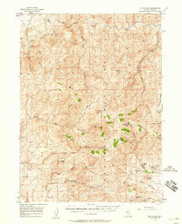 Mt. Blitzen 1956 topographic map thumbnail