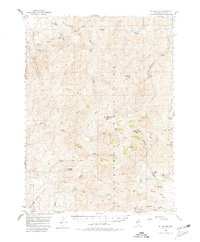 Mt. Blitzen 1956 topographic map thumbnail