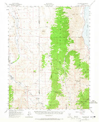Mt. Grant 1956 topographic map thumbnail