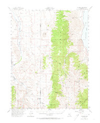 Mt. Grant 1956 topographic map thumbnail