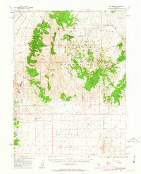 Mt. Moses 1961 topographic map thumbnail