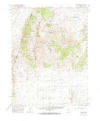 Mt. Moses 1961 topographic map thumbnail