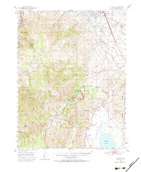 Mt. Rose 1950 topographic map preview
