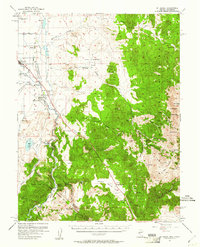 Mt. Siegel 1957 topographic map thumbnail