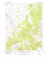 Mt. Siegel 1957 topographic map thumbnail