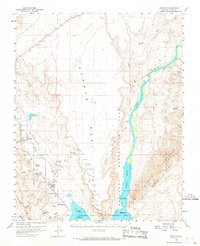 Overton 1958 topographic map thumbnail