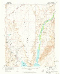Overton 1958 topographic map thumbnail