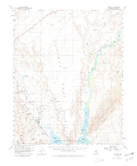 Overton 1958 topographic map thumbnail