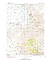 Owyhee 1939 topographic map thumbnail