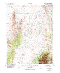 Pancake Summit 1951 topographic map thumbnail
