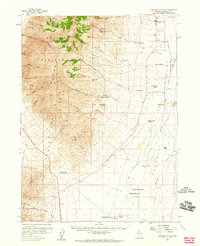 Paradise Valley 1958 topographic map thumbnail