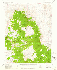 Pine Grove Hills 1958 topographic map thumbnail