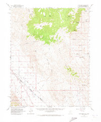 Piper Peak 1963 topographic map thumbnail