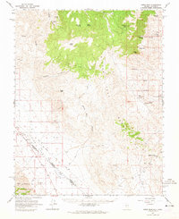 Piper Peak 1963 topographic map thumbnail