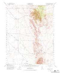 Quartzite Mtn 1952 topographic map thumbnail