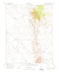 Quartzite Mtn 1952 topographic map thumbnail