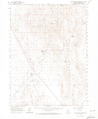 Quinn River Crossing 1961 topographic map thumbnail