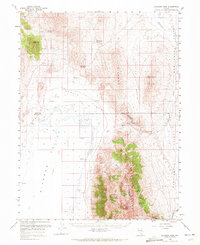 Railroad Pass 1959 topographic map thumbnail
