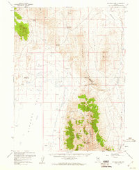 Railroad Pass 1959 topographic map thumbnail