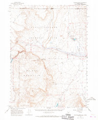 Railroad Point 1965 topographic map thumbnail