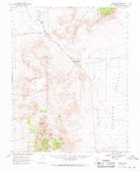 Reveille 1968 topographic map thumbnail