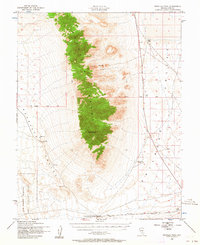 Reveille Peak 1952 topographic map thumbnail
