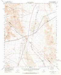 Roach Lake 1955 topographic map thumbnail