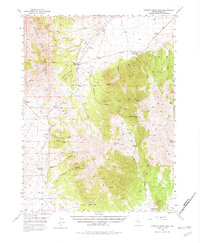 Roberts Creek Mtn 1949 topographic map thumbnail