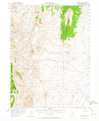Robinson Mtn 1956 topographic map thumbnail