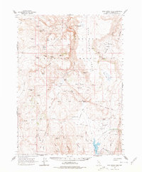 Rock Spring Table 1965 topographic map thumbnail