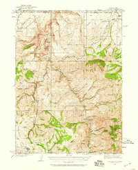 Rowland 1936 topographic map thumbnail