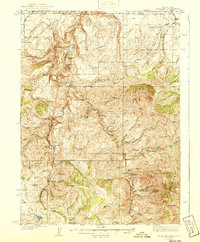 Rowland 1940 topographic map thumbnail