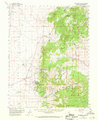 Sacramento Pass 1959 topographic map thumbnail