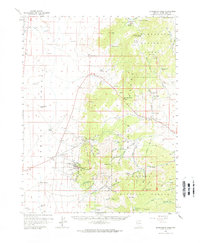 Sacramento Pass 1959 topographic map thumbnail
