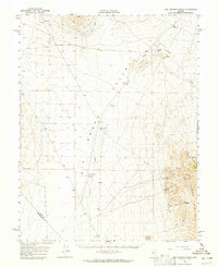 San Antonio Ranch 1964 topographic map thumbnail