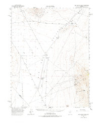 San Antonio Ranch 1964 topographic map thumbnail