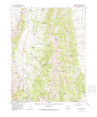 Schell Peaks 1959 topographic map thumbnail