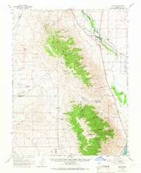 Schurz 1964 topographic map thumbnail